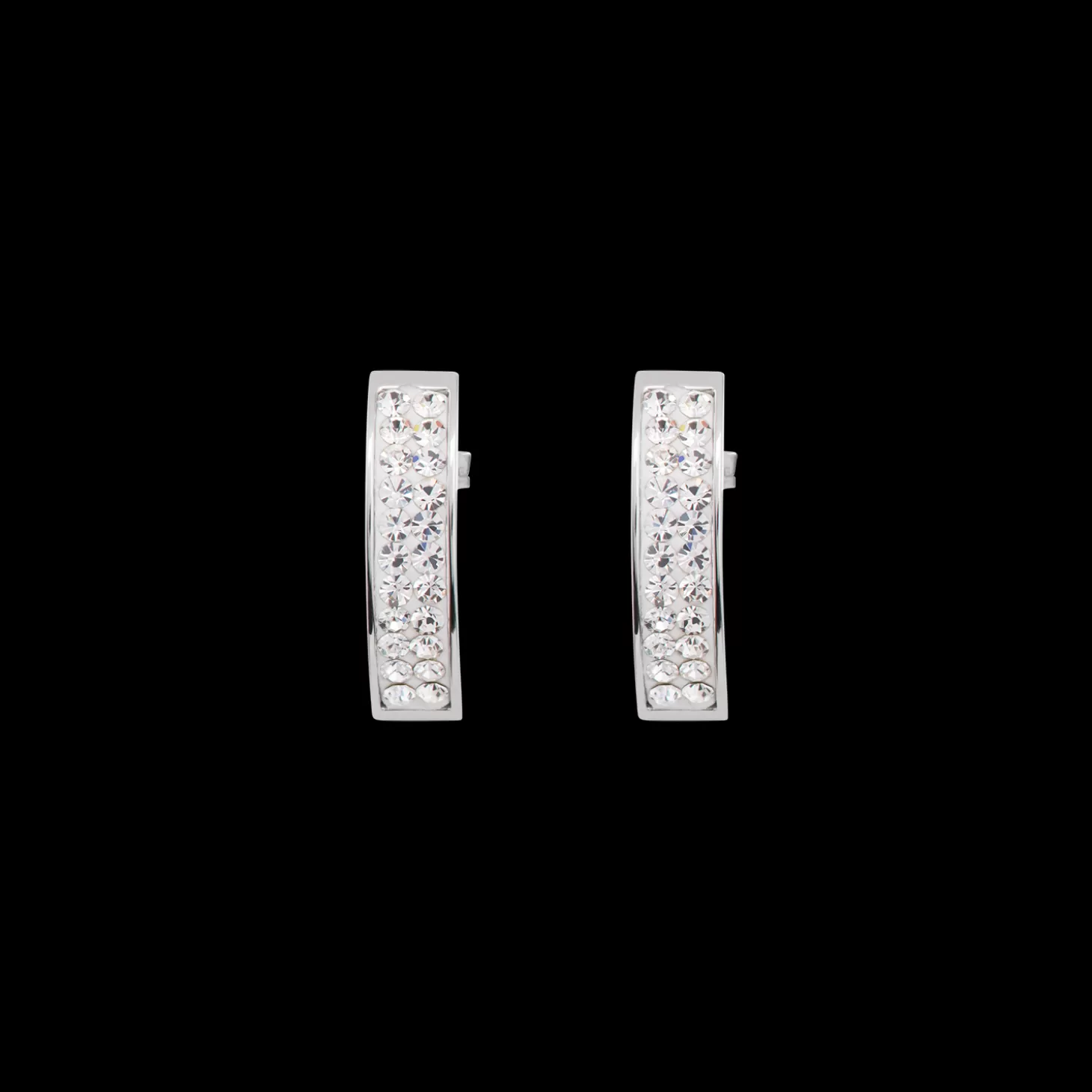 COEUR DE LION Earrings Crystals Pave Crystal
