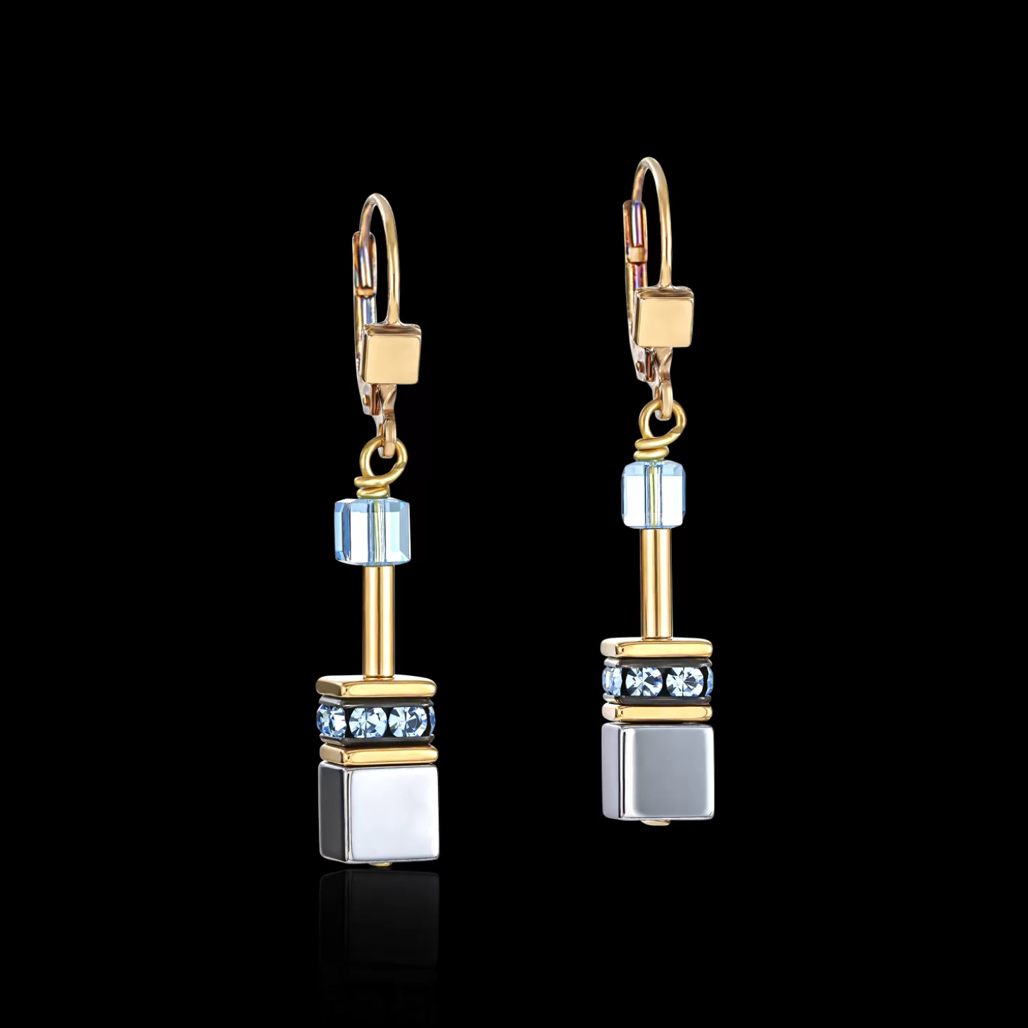COEUR DE LION Geocube® Earrings Multicolour Pastel