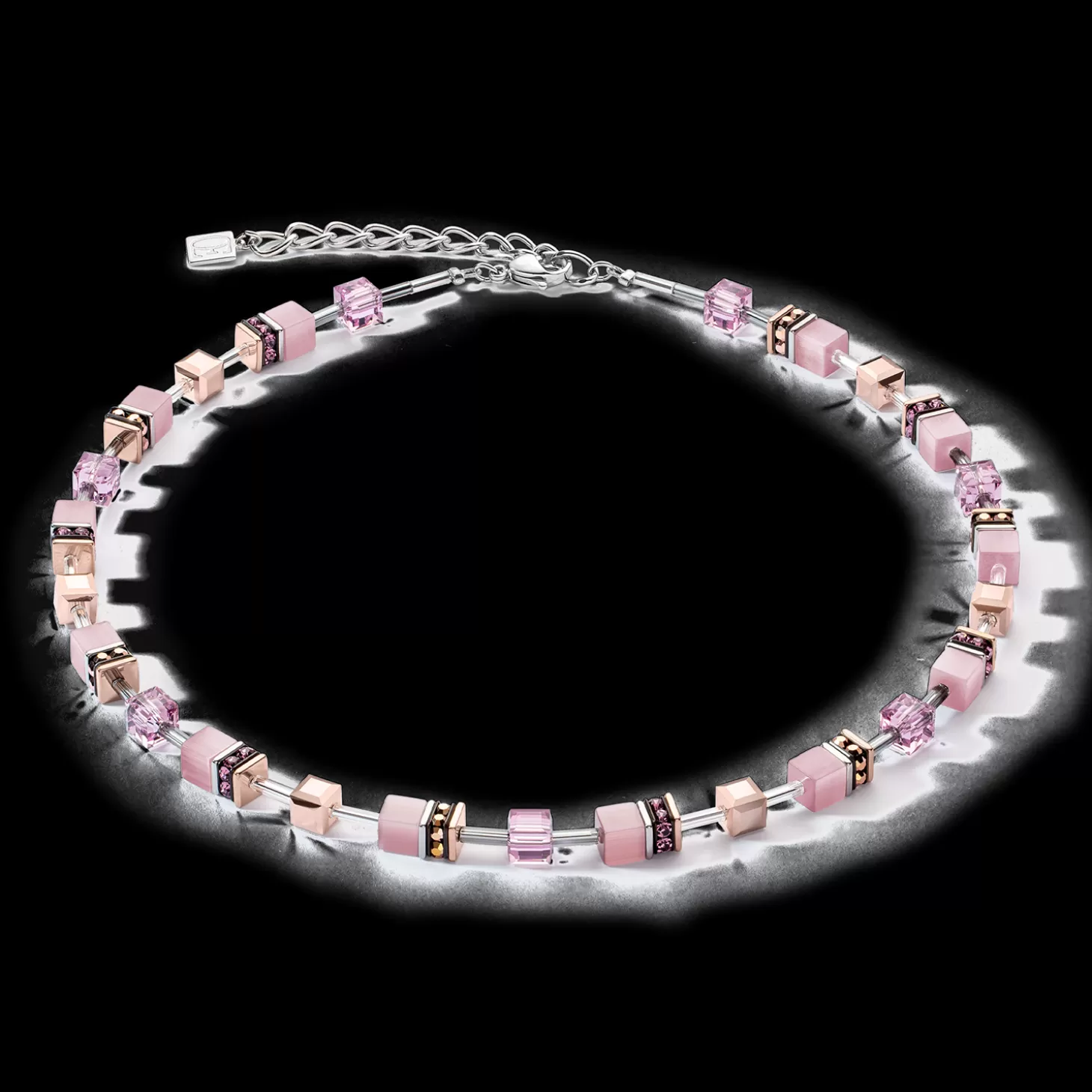 COEUR DE LION Geocube® Iconic Monochrome Necklace Lilac